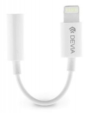 Devia ST324550 Smart Lightning - 3.5mm fülhallgató adapter - fehér Mobil / Kommunikáció / Smart - Mobiltelefon kiegészítő / tok - Kábel / átalakító - 369196