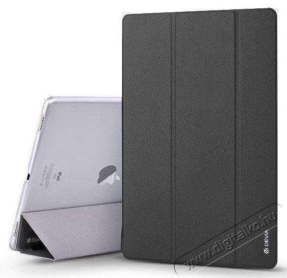 Devia ST319105 Light Grace iPad Pro 12.9 2018 védőtok fekete Mobil / Kommunikáció / Smart - Tablet / E-book kiegészítő, tok - Tablet tok - 369172