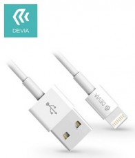 Devia ST311598 Smart 2m lightning kábel - fehér Mobil / Kommunikáció / Smart - Mobiltelefon kiegészítő / tok - Kábel / átalakító - 369160