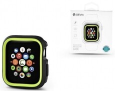 Devia ST323867 Dazzle Apple Watch 4 40mm fekete/zöld védőtok Mobil / Kommunikáció / Smart - Mobiltelefon kiegészítő / tok - Kiegészítő - 369185
