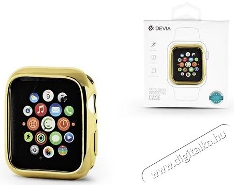 Devia ST323966 Apple Watch 4 40mm arany védőtok Mobil / Kommunikáció / Smart - Mobiltelefon kiegészítő / tok - Kiegészítő - 369192