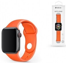 Devia ST324802 Devia 40mm iWatch karpánt narancssárga Mobil / Kommunikáció / Smart - Mobiltelefon kiegészítő / tok - Kiegészítő - 369202