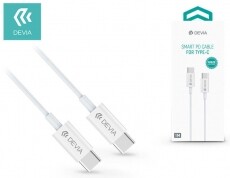 Devia ST325380 Smart PD 3A Type-C - Type-C gyorstöltő adatkábel Mobil / Kommunikáció / Smart - Mobiltelefon kiegészítő / tok - Kábel / átalakító - 369206