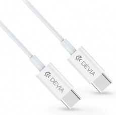 Devia ST325380 Smart PD 3A Type-C - Type-C gyorstöltő adatkábel Mobil / Kommunikáció / Smart - Mobiltelefon kiegészítő / tok - Kábel / átalakító - 369206