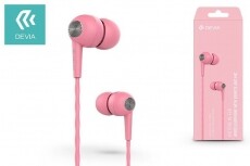 Devia ST310454 Kintone mikrofonos fülhallgató - rózsaszín Audio-Video / Hifi / Multimédia - Fül és Fejhallgatók - Fülhallgató mikrofonnal / headset - 369155