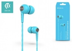 Devia ST310560 Kintone mikrofonos fülhallgató - kék Audio-Video / Hifi / Multimédia - Fül és Fejhallgatók - Fülhallgató mikrofonnal / headset - 369156
