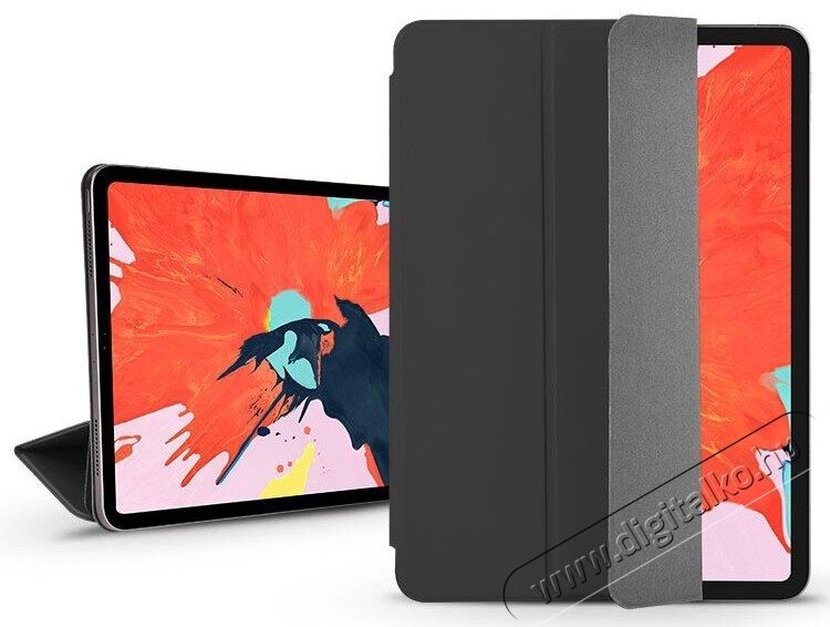 Devia ST319372 Star Magnet iPad Pro 12.9 2018 védőtok fekete Mobil / Kommunikáció / Smart - Tablet / E-book kiegészítő, tok - Tablet tok - 369179