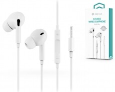 Devia ST340697 Smart mikrofonos fejhallgató - fehér Audio-Video / Hifi / Multimédia - Fül és Fejhallgatók - Fülhallgató mikrofonnal / headset - 369261