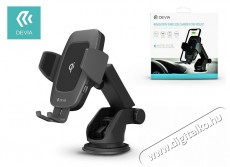 Devia ST330025 önzáró/nyitó funkcióval/10W/szellőzőrácsba illeszthető vezeték nélküli autós gyorstöltő és tartó Autóhifi / Autó felszerelés - Autós töltő / szivargyújtó adapter - 385982