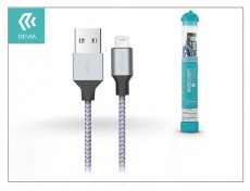 Devia ST300639 TUBE Lightning textilborítású kábel Mobil / Kommunikáció / Smart - Tablet / E-book kiegészítő, tok - Kábel - 408051