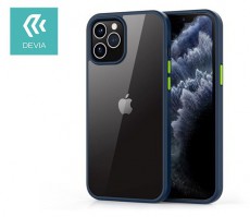 Devia ST344138 Shark iPhone 12 Pro Max kék/átlátszó ütésálló hátlap Mobil / Kommunikáció / Smart - Mobiltelefon kiegészítő / tok - Tok / hátlap - 427734