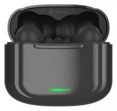 Devia ST359552 ANC-E1 Bluetooth True Wireless fekete sztereó fülhallgató Audio-Video / Hifi / Multimédia - Fül és Fejhallgatók - Fülhallgató - 459320