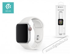 Devia ST324956 44mm iWatch fehér óraszíj Mobil / Kommunikáció / Smart - Okos eszköz - Egyéb okos eszköz - 433614