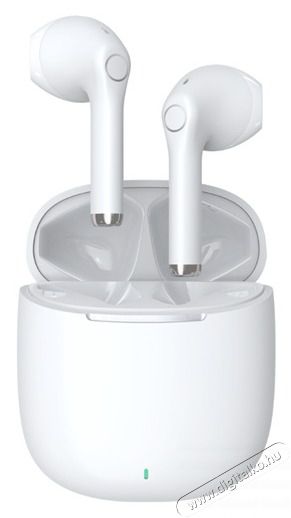 Devia ST362002 Joy A13 fehér True Wireless Bluetooth fülhallgató Audio-Video / Hifi / Multimédia - Fül és Fejhallgatók - Fülhallgató - 478663