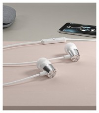 Devia ST362323 Kintone 3,5mm jack fehér fülhallgató Audio-Video / Hifi / Multimédia - Fül és Fejhallgatók - Fülhallgató - 478405