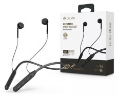 Devia ST365157 Sport fekete bluetooth fülhallgató Audio-Video / Hifi / Multimédia - Fül és Fejhallgatók - Fülhallgató - 477454