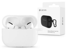 Devia ST378577 AirPods Pro2 fehér szilikon védőtok Audio-Video / Hifi / Multimédia - Fül és Fejhallgatók - Fülhallgató kiegészítő - 478128
