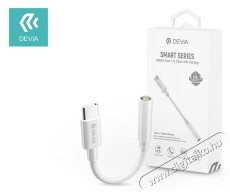 Devia ST354113 Type-C-3,5 jack Smart Adapter Type-C to 3.5 mm with Charging audio adapter Iroda és számítástechnika - Egyéb számítástechnikai termék - 433936