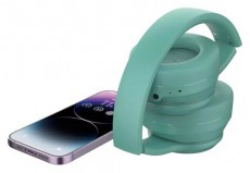 Devia ST383557 zöld Bluetooth fejhallgató Audio-Video / Hifi / Multimédia - Fül és Fejhallgatók - Fejhallgató - 497372
