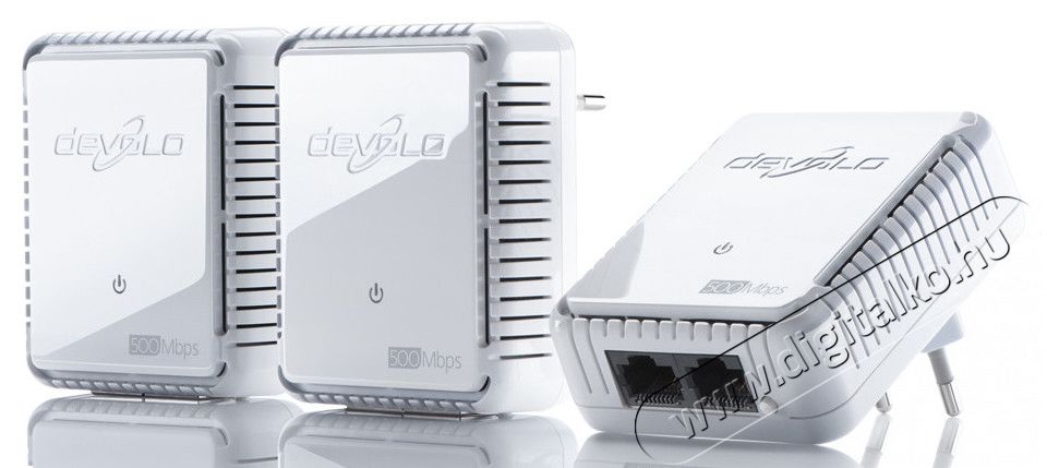 Devolo D 9121 dLAN 500 duo Network Kit Iroda és számítástechnika - Hálózat - Lefedettségnövelő / jeltovábbító - 313423
