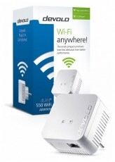 Devolo D 9631 dLAN 550 WiFi Powerline Iroda és számítástechnika - Hálózat - Lefedettségnövelő / jeltovábbító - 313434