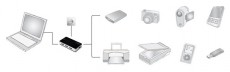 DIGITUS 4 portos USB 3.0 hub (344944) Iroda és számítástechnika - Számítógép tartozék - USB kábel - 393685