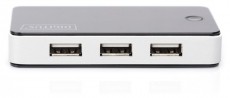 DIGITUS 7 portos USB hub Iroda és számítástechnika - Számítógép tartozék - USB kábel - 393687