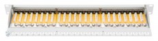 DIGITUS CAT6 24port 19 1U Kompakt szürke árnyékolt Patch Panel Iroda és számítástechnika - Hálózat - Hálózati kiegészítő - 393096