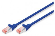 DIGITUS CAT6 S-FTP LSZH 10m Kék patch kábel Iroda és számítástechnika - Hálózat - Hálózati kiegészítő - 393353