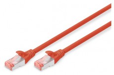 DIGITUS CAT6 S-FTP LSZH 10m piros patch kábel Iroda és számítástechnika - Hálózat - Hálózati kiegészítő - 393487