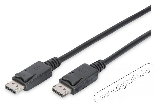 DIGITUS Display port apa -> display port apa 2m kábel Tv kiegészítők - Kábel / csatlakozó - Mini DisplayPort kábel - 393650