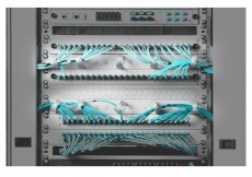 DIGITUS DN-97601-2 19 1U Műanyag gyűrűs szürke kábelrendező Iroda és számítástechnika - Hálózat - Hálózati kiegészítő - 393194