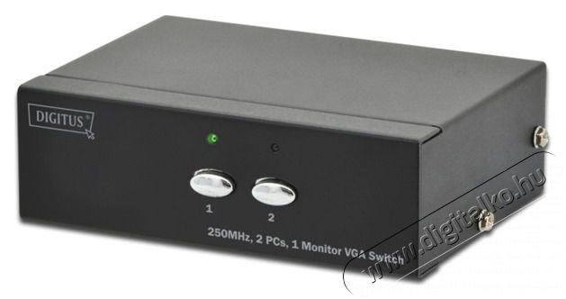 DIGITUS DS-44100-1 2 portos VGA switch Iroda és számítástechnika - Egyéb számítástechnikai termék - 393677