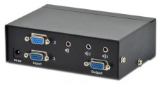 DIGITUS DS-44100-1 2 portos VGA switch Iroda és számítástechnika - Egyéb számítástechnikai termék - 393677