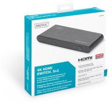 DIGITUS DS-45317 5 portos HDMI Switch Iroda és számítástechnika - Hálózat - Switch - 393683