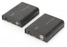 DIGITUS DS-55202 4K HDMI (120m FullHD) extender szett Tv kiegészítők - Kábel / csatlakozó - Csatlakozó / elosztó / átalakító - 393675