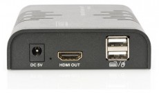 DIGITUS DS-55202 4K HDMI (120m FullHD) extender szett Tv kiegészítők - Kábel / csatlakozó - Csatlakozó / elosztó / átalakító - 393675