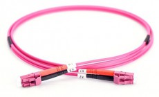 DIGITUS duplex 2xLC + 2xLC MM OM4 50/125µ 1m optikai patch kábel Iroda és számítástechnika - Hálózat - Hálózati kiegészítő - 393485