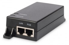 DIGITUS Gigabit Ethernet PoE 802.3af 15,4W tápfeladó Iroda és számítástechnika - Hálózat - Hálózati kiegészítő - 393048