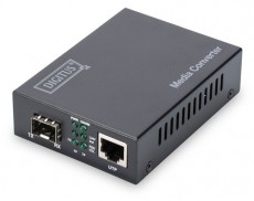 DIGITUS Gigabit (RJ45-SFP) SFP modul nélküli média konverter Iroda és számítástechnika - Hálózat - Hálózati kiegészítő - 393079