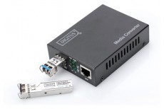 DIGITUS Gigabit (RJ45-SFP) SFP modul nélküli média konverter Iroda és számítástechnika - Hálózat - Hálózati kiegészítő - 393079