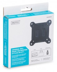 DIGITUS univerzális 100x100 fix fali konzol Tv kiegészítők - Fali tartó / konzol - Fali tv tartó - 393234