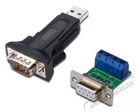 DIGITUS USB 2.0 Type A soros átalakító Tv kiegészítők - Kábel / csatlakozó - Csatlakozó / elosztó / átalakító - 393645