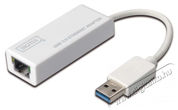 DIGITUS vezetékes USB 3.0 Gigabit Ethernet Adapter Iroda és számítástechnika - Hálózat - Vezeték nélküli adapter - 393034