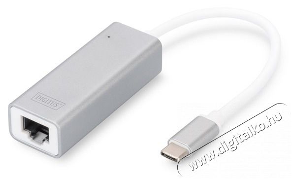 DIGITUS Vezetékes USB Type-C Gigabit Ethernet Adapter Iroda és számítástechnika - Egyéb számítástechnikai termék - 393032