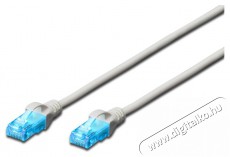 DIGITUS CAT5e U/UTP PVC 1,5m szürke patch kábel Iroda és számítástechnika - Hálózat - Hálózati kiegészítő - 393544