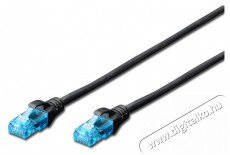 DIGITUS CAT5e U/UTP PVC 10m patch kábel - fekete Iroda és számítástechnika - Hálózat - Hálózati kiegészítő - 393478
