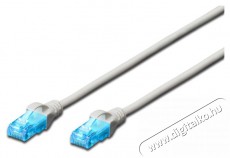 DIGITUS CAT5e U/UTP PVC 25m szürke patch kábel Iroda és számítástechnika - Hálózat - Hálózati kiegészítő - 393497