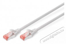 DIGITUS CAT6 S-FTP LSZH 15m szürke patch kábel Iroda és számítástechnika - Hálózat - Hálózati kiegészítő - 393257