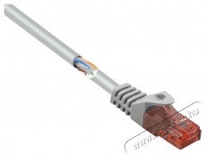 DIGITUS CAT6 U/UTP 1m szürke patch kábel Iroda és számítástechnika - Hálózat - Hálózati kiegészítő - 393481
